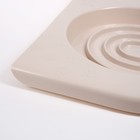 Туалет для приучения кошек к унитазу 39,2 х 38,7 х 3 см, бежевый - Фото 4