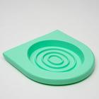 Туалет для приучения кошек к унитазу 39,2 х 38,7 х 3 см, светло зеленый - Фото 2