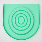 Туалет для приучения кошек к унитазу 39,2 х 38,7 х 3 см, светло зеленый - Фото 3