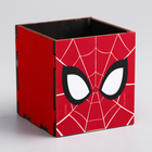 Органайзер для канцелярии Spider-man, Человек-паук, 65 х 70 х 65 мм - фото 9004705