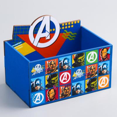 Органайзер для канцелярии, 15×10×8 см, Мстители