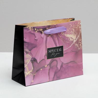 Пакет подарочный ламинированный, упаковка, «Special for you», 22×17.5×8 см