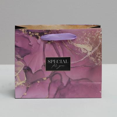 Пакет подарочный ламинированный, упаковка, «Special for you», 22×17.5×8 см