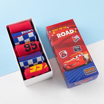 Носки детские Тачки, 5 пар, 16-18 см