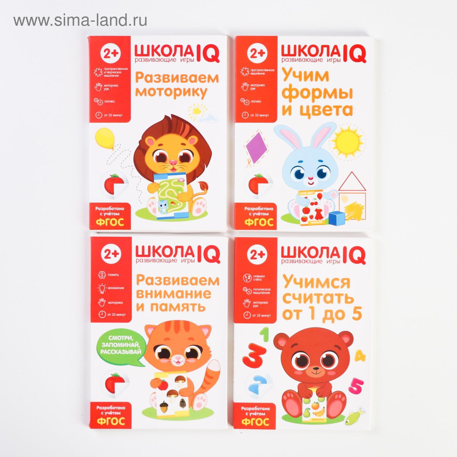 Развивающая игра «Школа IQ» с наклейками, МИКС №2 (5058693) - Купить по  цене от 237.00 руб. | Интернет магазин SIMA-LAND.RU