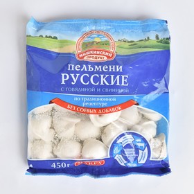 Пельмени Русские 450 г Мишкинский продукт
