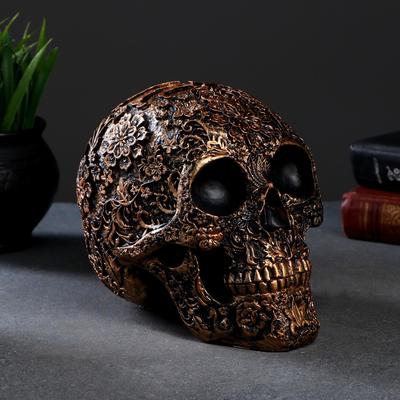 Фигурка полистоун «Череп», 19.5×13×15 см