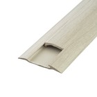 Порог с монтажным каналом «Идеал», 36×900 мм, цвет ясень серый - Фото 3