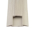 Порог с монтажным каналом «Идеал», 36×900 мм, цвет ясень серый - Фото 4