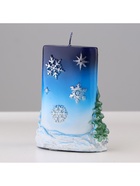 Свеча-цилиндр «С Новым Годом!», 4×8×10.5 см - Фото 5