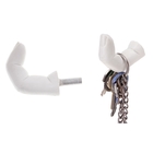 Крючок-палец, белый - Фото 1