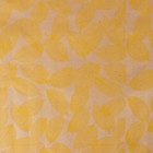 Бумага упаковочная крафт "Листья", желтый на коричневом, 0,7 х 8,5 м, 70 г/м² - Фото 2