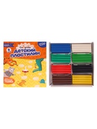 Пластилин Calligrata «Классический», 8 цветов, 120 г - Фото 4