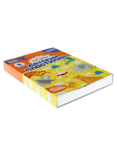 Пластилин Calligrata «Классический», 8 цветов, 120 г