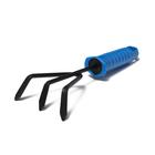 Набор садового инструмента, 5 предметов: 2 совка, рыхлитель, вилка, корнеудалитель, длина 27 см, пластиковые ручки, цвет МИКС, Greengo - Фото 4