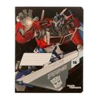 Тетрадь 18 листов в клетку Transformers, обложка мелованный картон, выборочный УФ-лак, тиснение фольгой, блок офсет, МИКС - Фото 3