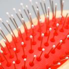 Двусторонняя щётка-расческа с деревянной ручкой, 7×21 см - Фото 4