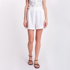 Шорты женские MINAKU: Enjoy цвет белый, р-р 42 - фото 27594973