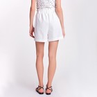 Шорты женские MINAKU: Enjoy цвет белый, р-р 42 - фото 27594974