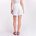 Шорты женские MINAKU: Enjoy, белые, размер 50 - фото 54710625