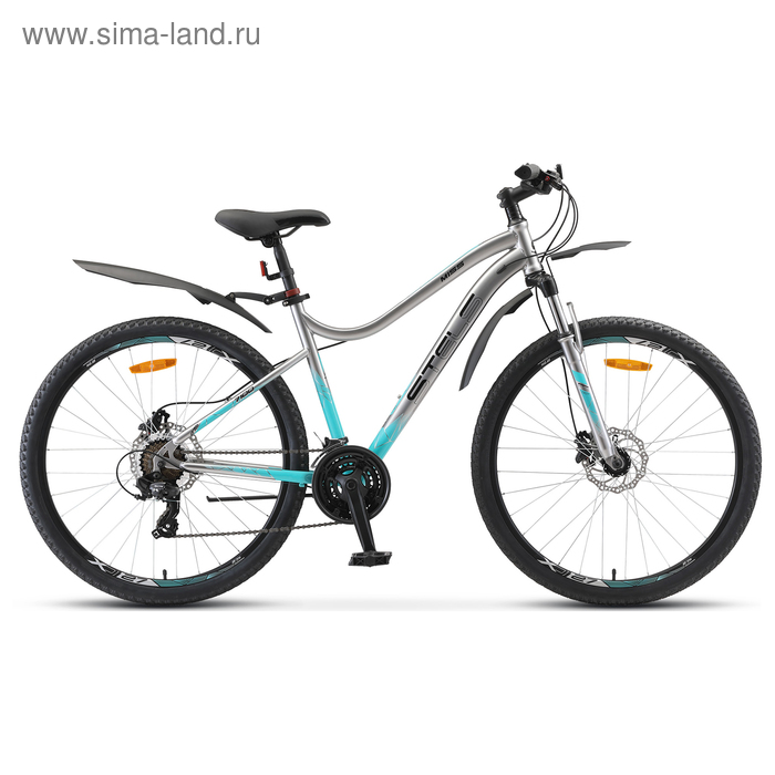 Велосипед 27,5" Stels Miss-7100 D, V010, цвет хром, размер 16" - Фото 1
