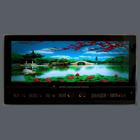 Картина-светильник с информационным календарем "Лебеди на озере" ( Т4-20W)  (70*37) - фото 24377872