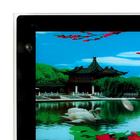 Картина-светильник с информационным календарем "Лебеди на озере" ( Т4-20W)  (70*37) - фото 24377873