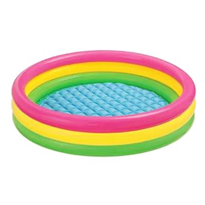 УЦЕНКА Бассейн надувной «Радуга», 147×33 см, от 2 лет, 57422NP INTEX