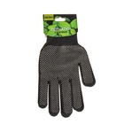 Перчатки садовые, х/б, с нейлоновой нитью, с ПВХ точками, размер 9, чёрные, Greengo - Фото 8
