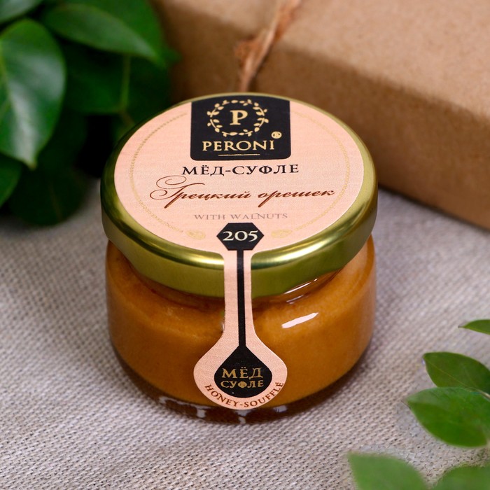Мёд-суфле Peroni, Грецкий орешек, 30 г - Фото 1