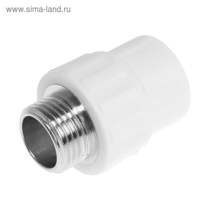 

Муфта переходная VALFEX PRO, d=20 мм x 1/2", наружная резьба, полипропиленовая