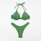 Купальник женский раздельный MINAKU "Summer fashion", размер 44, цвет зеленый - Фото 5