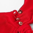 Купальник женский раздельный MINAKU "JOY" цвет красный размер 42 - Фото 9