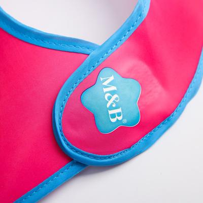 Нагрудник для кормления M&B «ТРЕНД. Принцессы» непромокаемый на липучке, МИКС