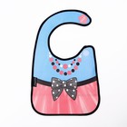 Нагрудник для кормления M&B «ТРЕНД. Принцессы» непромокаемый на липучке, МИКС - Фото 2