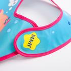 Нагрудник для кормления M&B «ТРЕНД. Которусалка» непромокаемый на липучке, с карманом - Фото 3