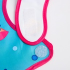 Нагрудник для кормления M&B «ТРЕНД. Которусалка» непромокаемый на липучке, с карманом - Фото 5