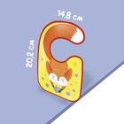 Нагрудник для кормления M&B «Лисенок» непромокаемый на липучке, с карманом - Фото 8