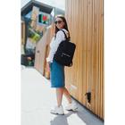 Рюкзак школьный с водонепроницаемым замком, цвет чёрный - Фото 7