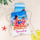 Полотенце пляжное в сумке Этель «Family» 70х140 см, микрофибра - Фото 5