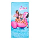 Полотенце пляжное в сумке Этель «Best friends» 70х140 см, микрофибра - Фото 2
