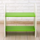 Стеллаж «Весёлые друзья», 532 × 400 × 550 мм, цвет зелёный - Фото 3