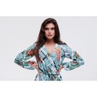 Платье миди женское MIST на запахе, размер 44-46, бирюза - фото 47017255