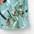 Платье женское MIST на запахе, р-р 48-50, бирюза - Фото 8