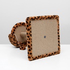 Когтеточка малая «Арена» с игрушкой, 40×40×55 см, джут, леопард - Фото 8