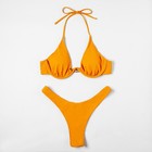 Купальник женский раздельный MINAKU "Summer fashion", размер 44, цвет горчичный - Фото 5
