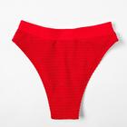 Плавки купальные женские MINAKU Summer, размер 44, цвет красный - Фото 3