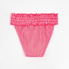 Плавки купальные для девочек с оборкой MINAKU "Sunny Life", рост 68-74 см - Фото 3