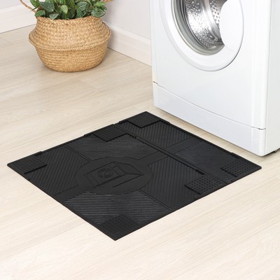 Коврик антивибрационный 65×62×0.7 см, чёрный