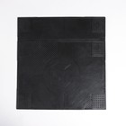 Коврик антивибрационный 65×62×0,7 см, цвет чёрный - Фото 3